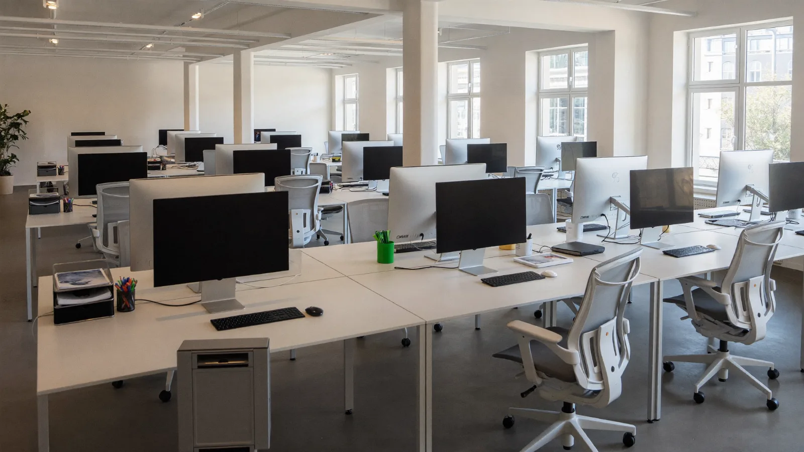 Büroreinigung Berlin: Hygiene beim Desk-Sharing sichern
