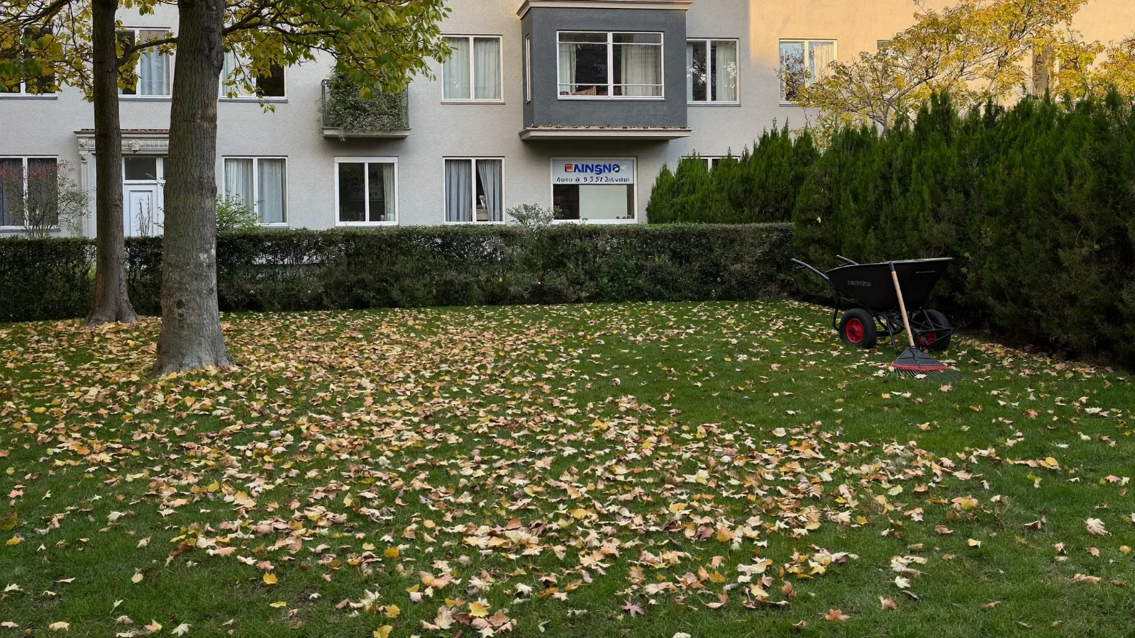 Gartenpflege Berlin: Grünflächen fit für den Herbst machen