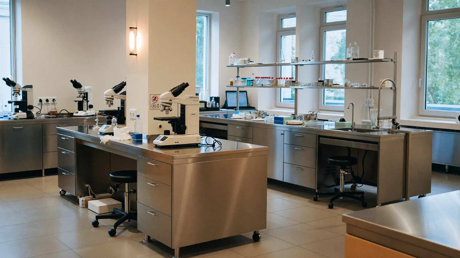Laborreinigung in Berlin: Hygiene nach TRBA-Standard